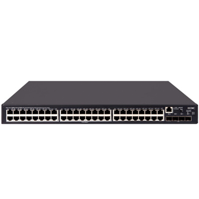 华三(h3c) ns252 48口全千兆二层网管工业级交换机 万兆上行