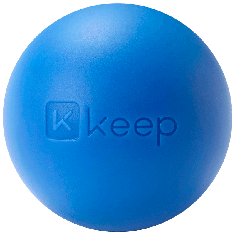 Keep Fascia Ball, Yoga Massage Ball, Deep Muscle Relaxation Ball, Fitness Training Hand Ball, Blue
