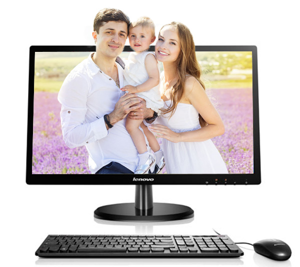 联想台式机 新圆梦h5050 办公学习 娱乐游戏 家用电脑 i3-4170 4g