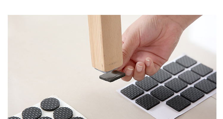 Jiebishi Chair Foot Pads, Table And Chair Leg Covers, Quiet, Wear-Resistant, Non-Slip, Thickened Pads, Sofa Stool Anti-Slip Stickers, Table Leg Pads 1