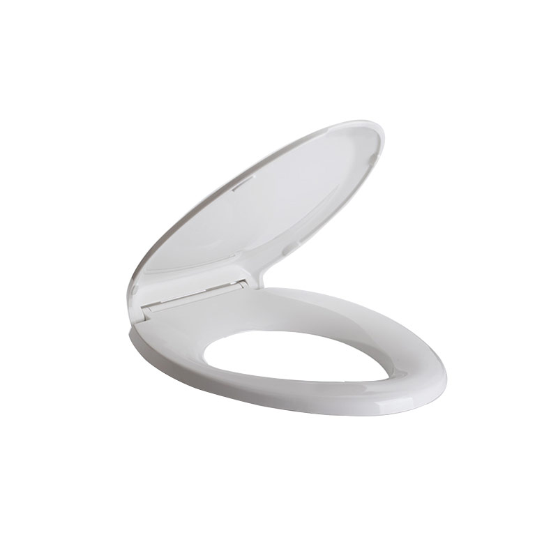 KOHLER Curved Toilet Seat Cover, V-Shaped Cover for Toilet, 4713T-0 PP Slow-Close Cover, 445mm