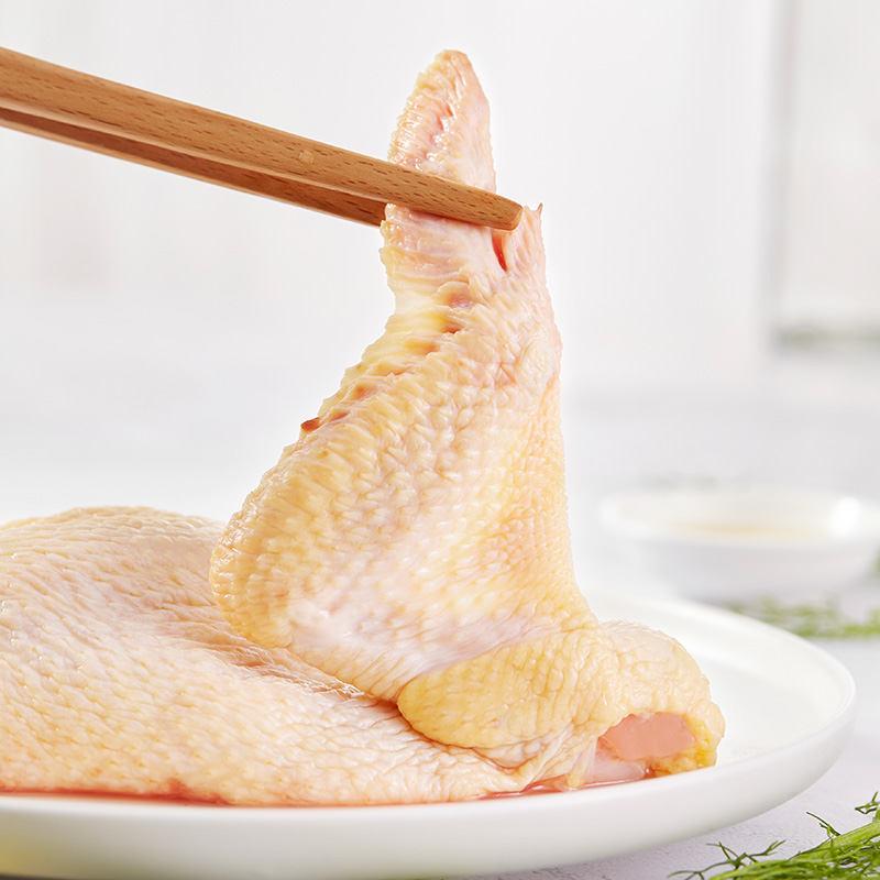 天农 供港农家土鸡净重1kg山林散养清远走地鸡整鸡 冷冻 红烧煲汤食材