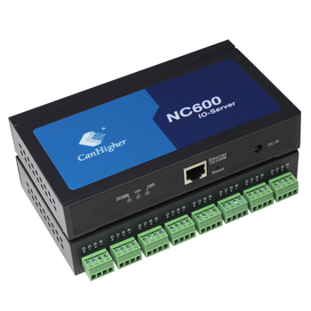 canhigher康海nc608r8mid串口服务器19英寸机架式8口光电隔离型48v
