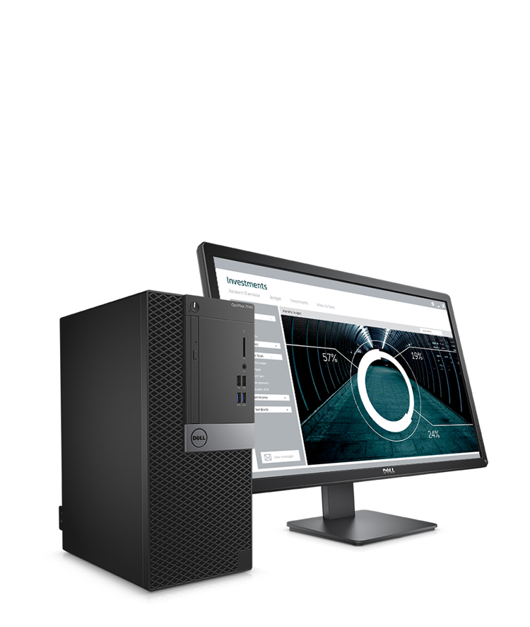 {戴尔(dell)optiplex 7040mt 台式机 电脑 dvdrw 新品} -京东