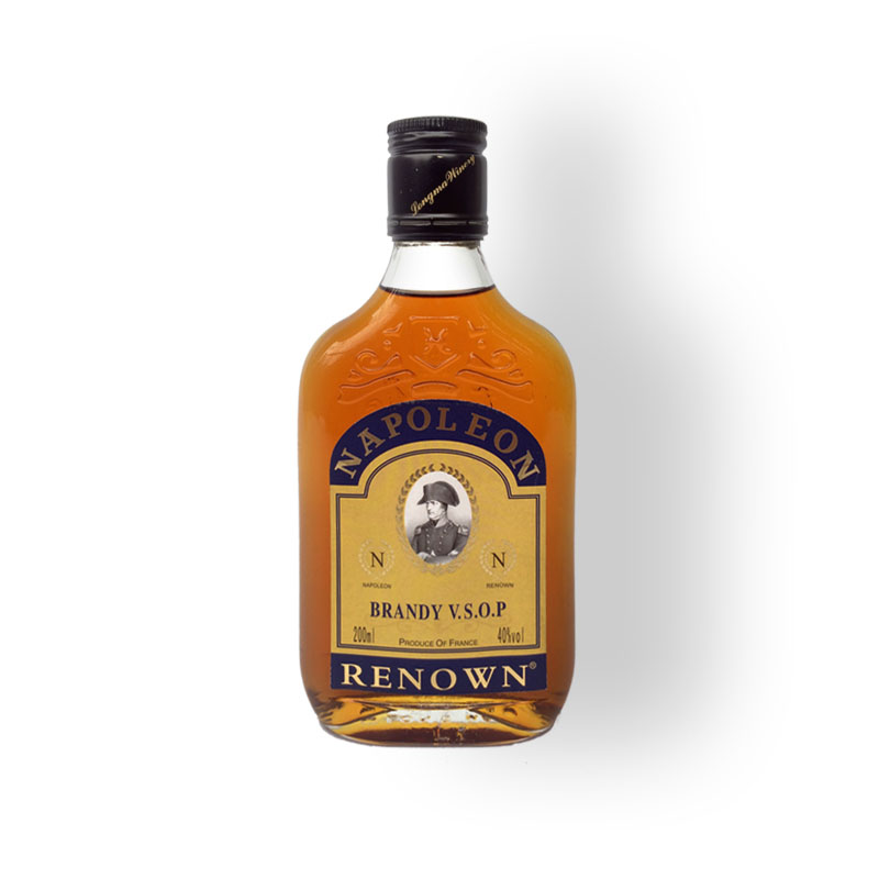 雷诺（RENOWN）拿破仑白兰地 VSOP 200ml-京东