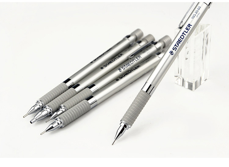STAEDTLER Metal Mechanical Pencil, 0.3mm, Japanese Original Professional Drawing Pencil, Student Exam Children's Pencil Stationery Office Back-To Essential Supplies 92525-03 16