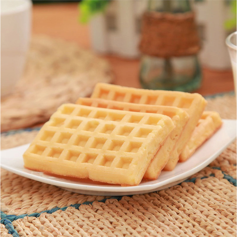 丹夫 华夫饼芝士味 网红小零食手撕面包早餐食品点心饼干蛋糕160g /袋