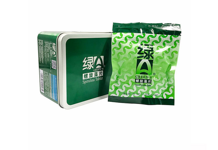 绿A（Green A）螺旋藻精片 0.25g*1000粒-京东