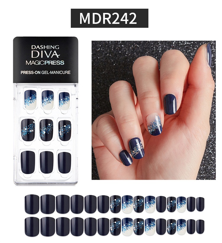 黛丝堤华(dashingdiva)假指甲贴片美甲套装贴片可拆卸穿戴甲油胶可撕