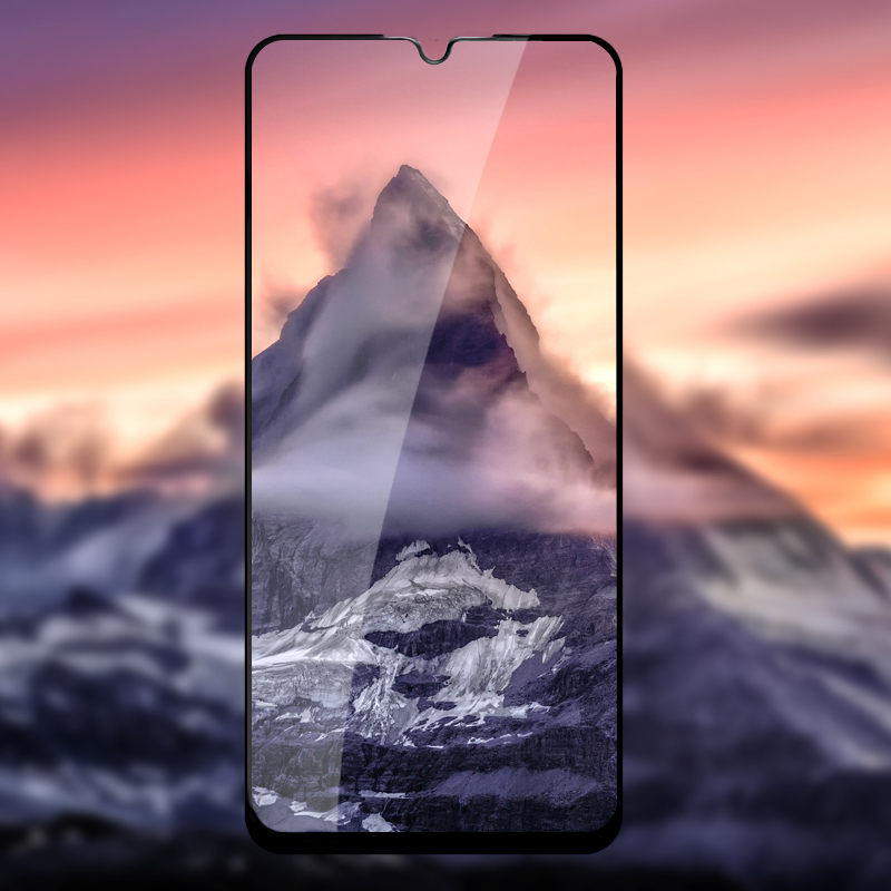 Закаленное стекло HotFire для Huawei P30, полноэкранная защитная пленка, черное