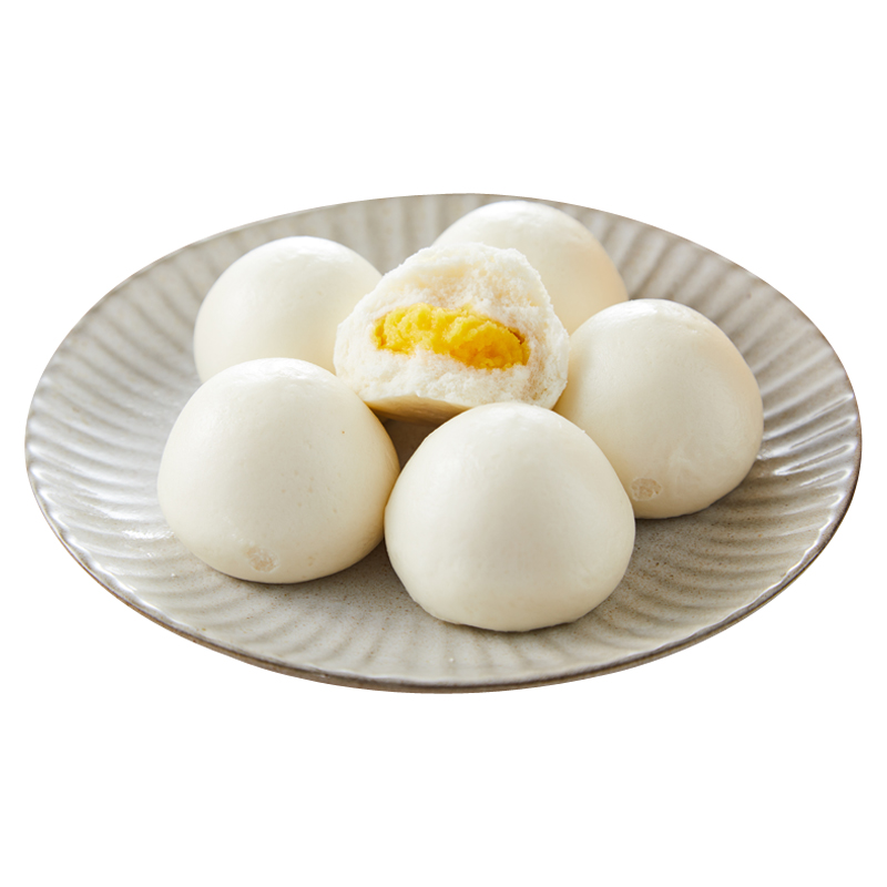 避风塘奶黄包840g/24只速冻包子港式早茶点心面食早餐面点