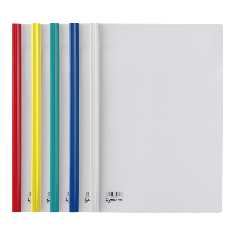 COMIX 10-Pack A4/10mm Lever Arch File/Folder/Report Folder/pull Rod Folder Student Exam Paper Folder Document Folder, Blue EA101