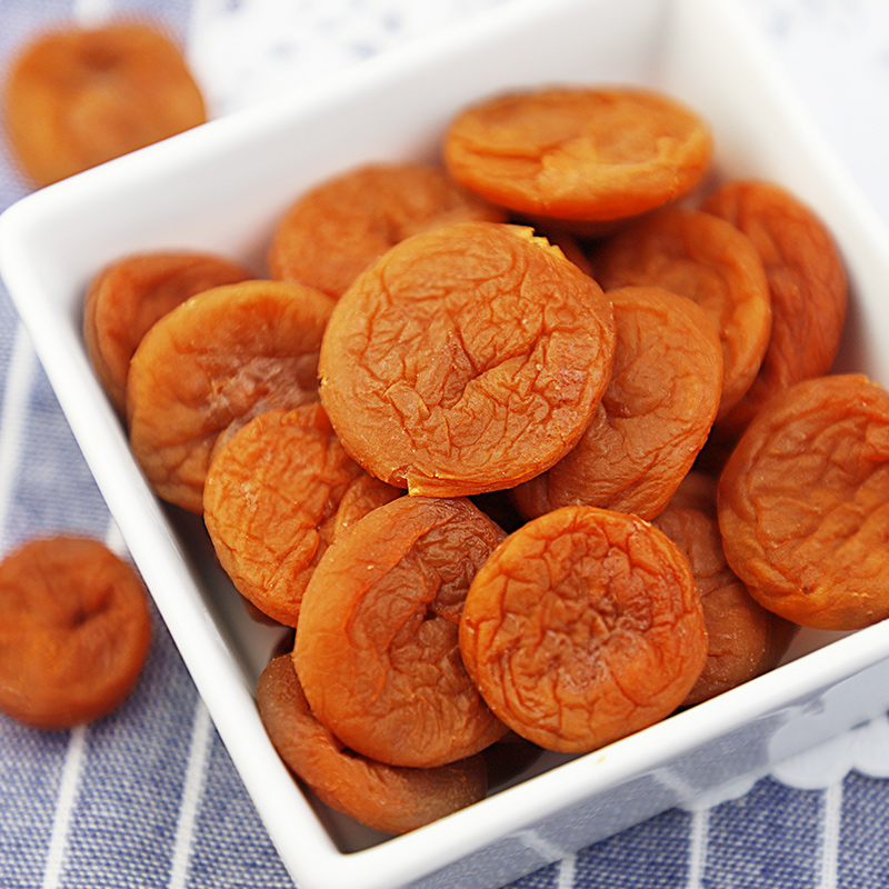 华味亨 日式梅饼160g/罐蜜饯无核话梅酸干肉果干休闲零食