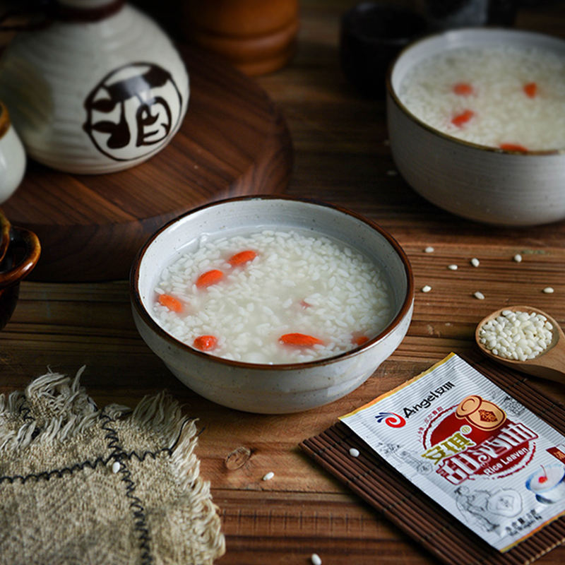 安琪甜酒曲风味型 家用自制甜酒酿做糯米酒曲醪糟曲子8g*10袋烘焙原料