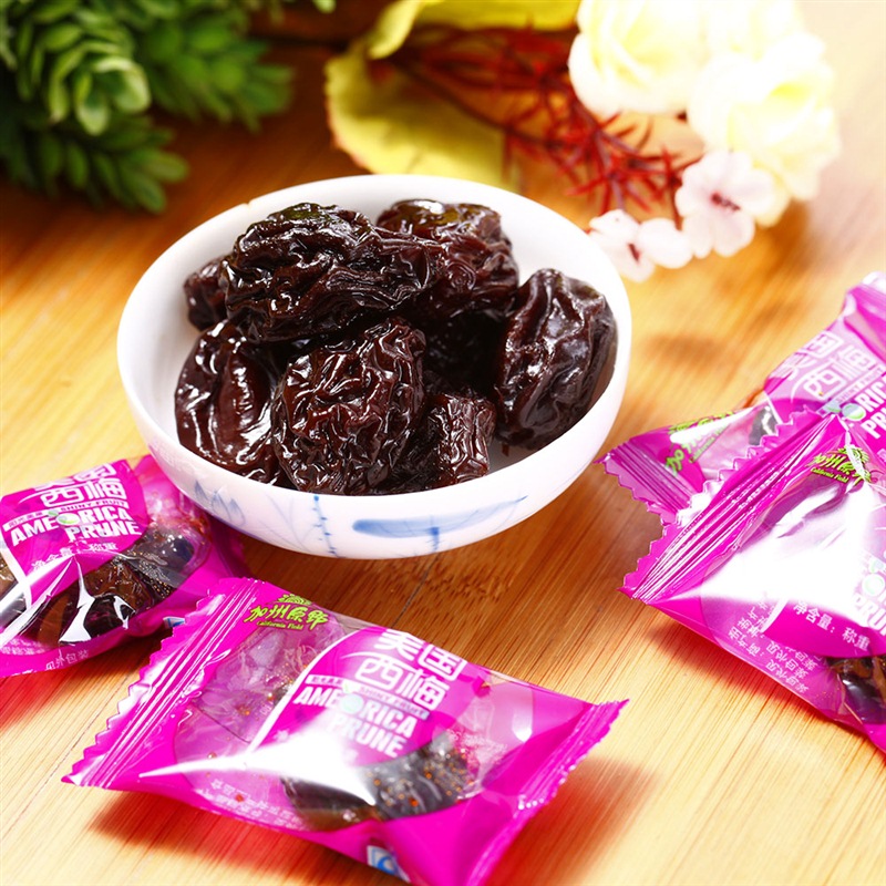 加州原野美国西梅200g/袋 蜜饯果干京东自营加州西梅干办公休闲小零食