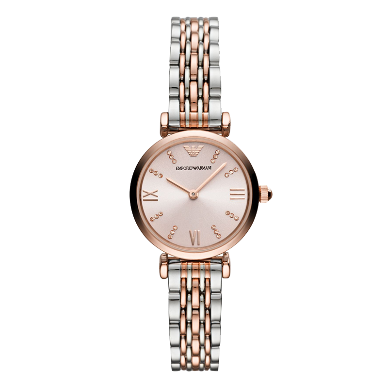 EMPORIO ARMANI Women's Starry Sky Stainless Steel Quartz Watch AR11223 Birthday Gift for Girlfriend
