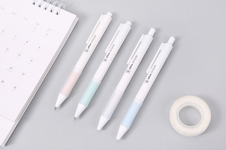 晨光（M&G）AGPH5101 优品双护套按动子弹头中性笔签字笔水笔0.5mm10支装黑色-京东