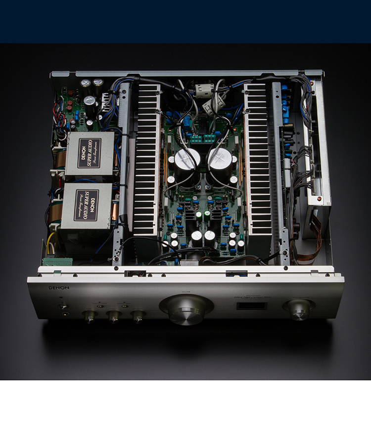 天龙（DENON）PMA-1600NE 带DAC模式的HiFi合并式立体声功放 2*130W/4Ω）银色-京东