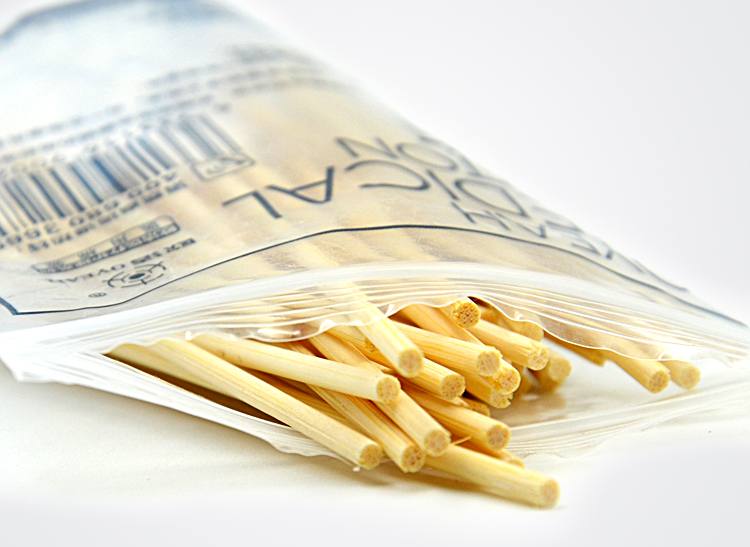 欧洁（oyeah）医用棉签20支*60包 单头竹棒10cm-京东