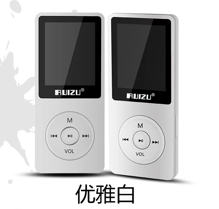 Ruizu RUIZUX02 8G Black Sports MP3/MP4 Music Player Mini Student Walkman Portable E-Book English Listening Card Ruizu RUIZUX02 8G Black Sports MP3/MP4 Music Player Mini Student Walkman Portable E-Book English Listening Card