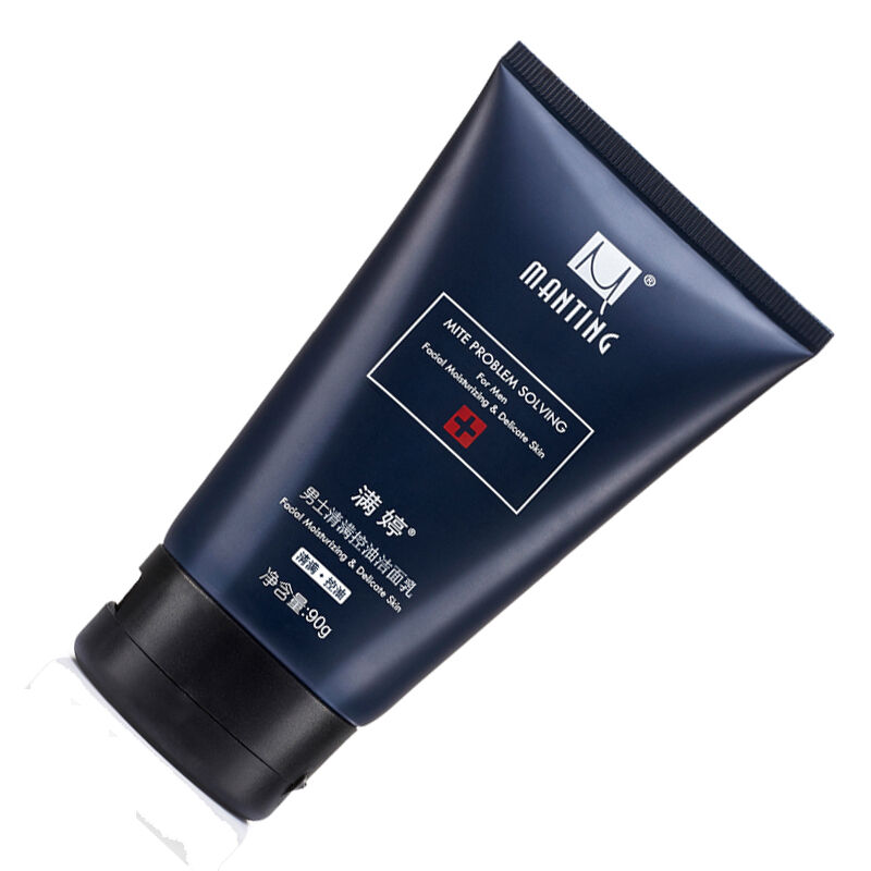 满婷(manting)满婷男士清满控油洁面乳90g/瓶(洗面奶,控油)