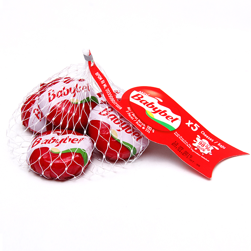 Mini Babybel小贝勒【法国进口】原味即食高钙儿童乳酪100g/5粒装 天然奶酪