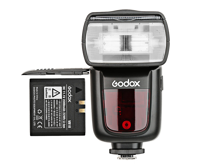 神牛（Godox）V850II 机顶闪光灯锂电池热靴灯 2.4G内置无线接收器高速外拍灯摄影灯-京东