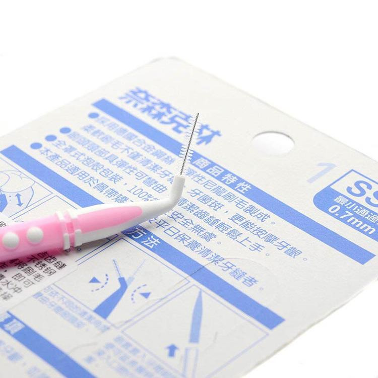 奈森克林(Nice and Caring) I型牙间刷 SSS号10入-京东
