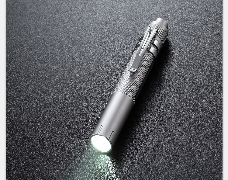 博客(bocca) 医用手电筒 耳鼻喉检查科医用白光手电筒 便携式笔夹型