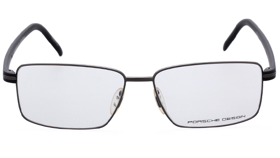 porsche 保时捷 男款枪色全框镜框黑色镜腿光学眼镜架眼镜框 p 8127 e