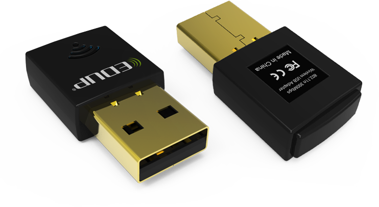 edup ep-n1556 300m usb无线网卡 支持软ap wifi热点供手机上网