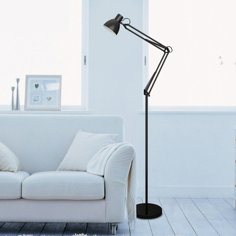 Haoshili Student Desk Piano Lamp, Living Room Bedroom Bedside Lamp, American-Style Adjustable Floor Lamp