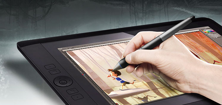 和冠wacomdth1300k0f新帝13hdtouch触控液晶数位屏绘画屏手绘屏手绘板