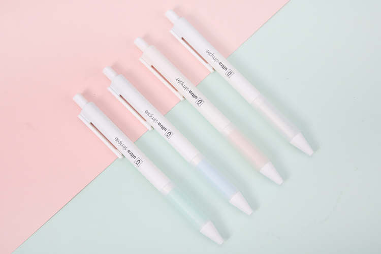 晨光（M&G）AGPH5101 优品双护套按动子弹头中性笔签字笔水笔0.5mm10支装黑色-京东