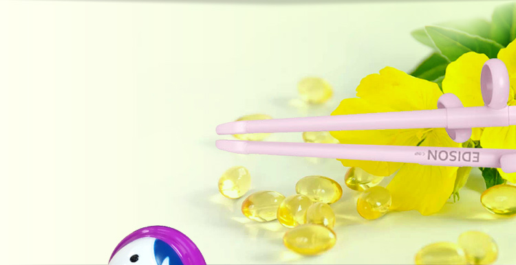  Korea EDISON Bo Lele (Pororo) series of learning chopsticks single support Pororo Korea imported - Jingdong