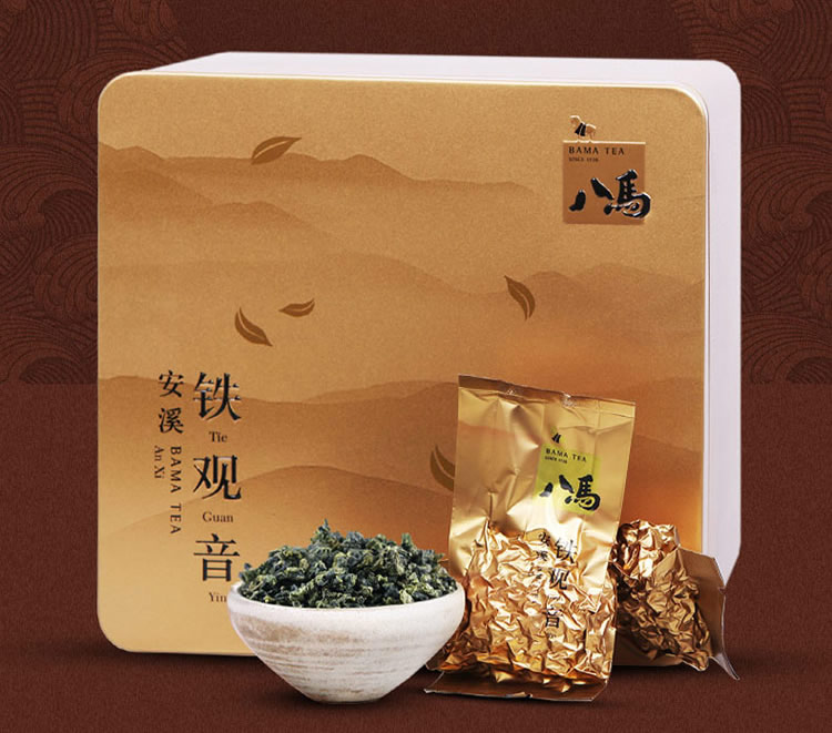 【京东超市】八马茶业 茶叶 乌龙茶 安溪清香型铁观音 私享清韵 500g