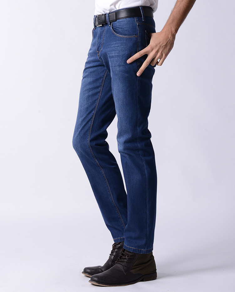 皮尔卡丹(pierre cardin)203235 春夏男装轻薄休闲柔软舒适直筒牛仔裤