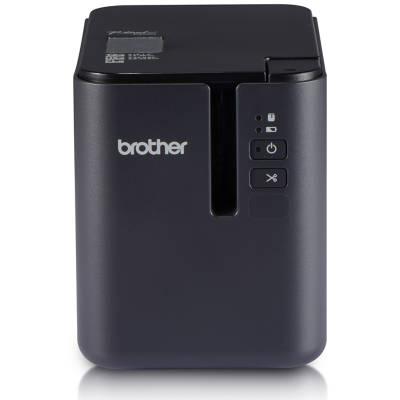 Brother PT-P900 Computer Label Printer with Auto Cut/Continuous Half Cut for Company Fixed Asset Inventory