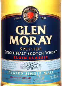 【京东超市】格兰莫雷（Glen Moray）洋酒 经典 泥煤味 斯佩塞 单一麦芽 威士忌 700ml-京东