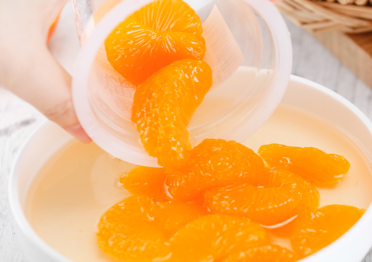 丰岛fomdas 鲜果捞 糖水桔子水果罐头197g*8杯/箱