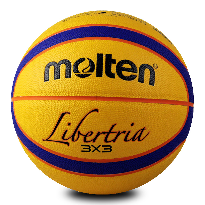 Molten Basketball B33T5000 Outdoor Street 3x3 Small Court Libertia 3x3 Special Basketball FIBA Approved