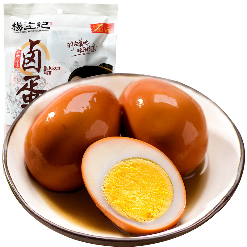 杨生记卤蛋 泡面搭档240g（8只装） 即食鸡蛋休闲零食经典五香味