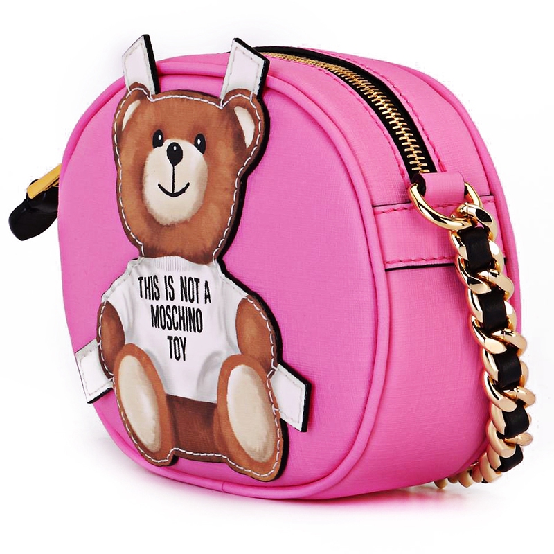 奢侈品 箱包 莫斯奇诺(moschino) 莫斯奇诺单肩斜挎包      2017
