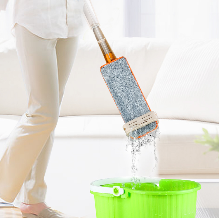 美的家 平板拖把 免手洗 拖布 拖把