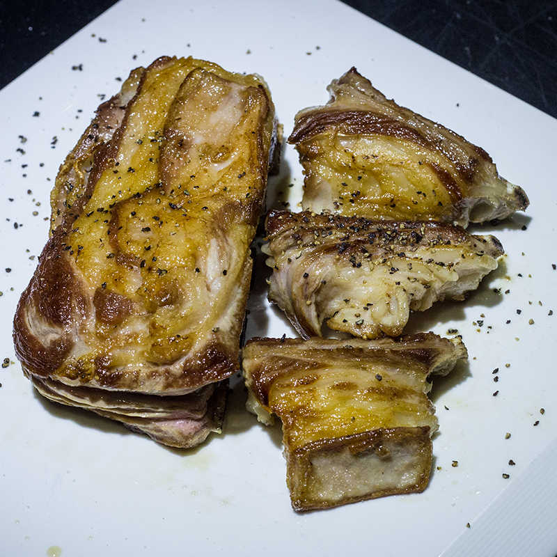 草原宏宝 国产 内蒙古羔羊肋排段 净重2斤 冷冻 烧烤羊排 地理标志认证