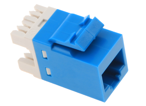 康普8-1933748-6 六类模块 蓝色 (原安普品牌)