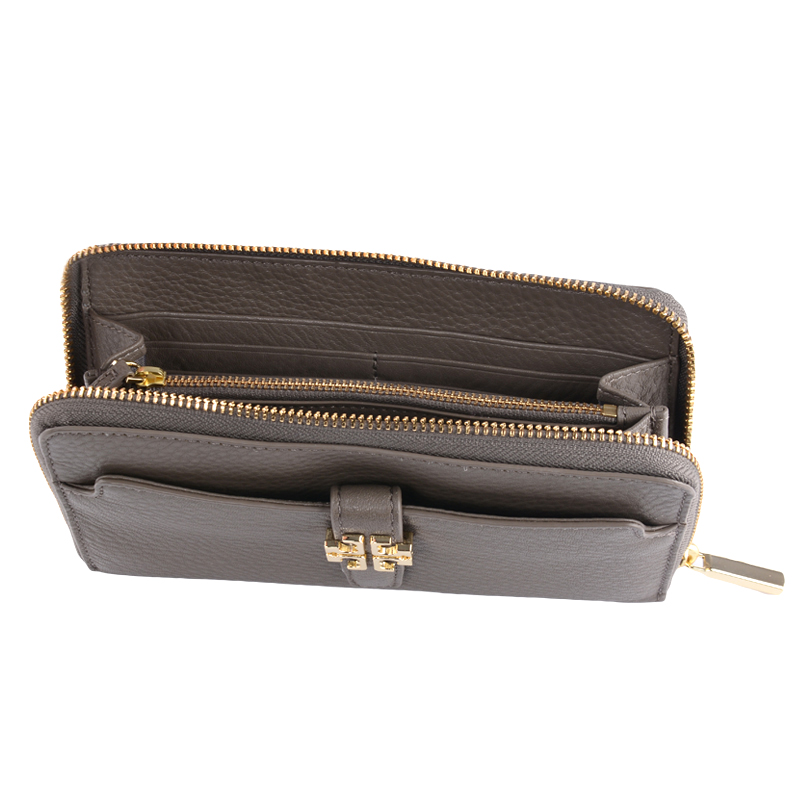 伯奇 tory burch 女士咖色时尚长款钱包 18169284 261