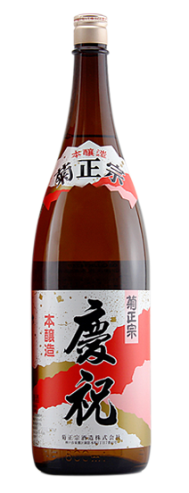 【京东超市】菊正宗 洋酒 庆祝本酿造清酒 1.8L-京东