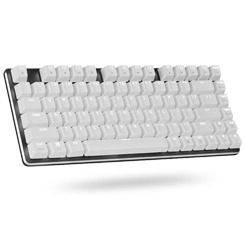 魔蛋（magicforce）68键 迷你 游戏机械键盘 普及版 白金 青轴-京东