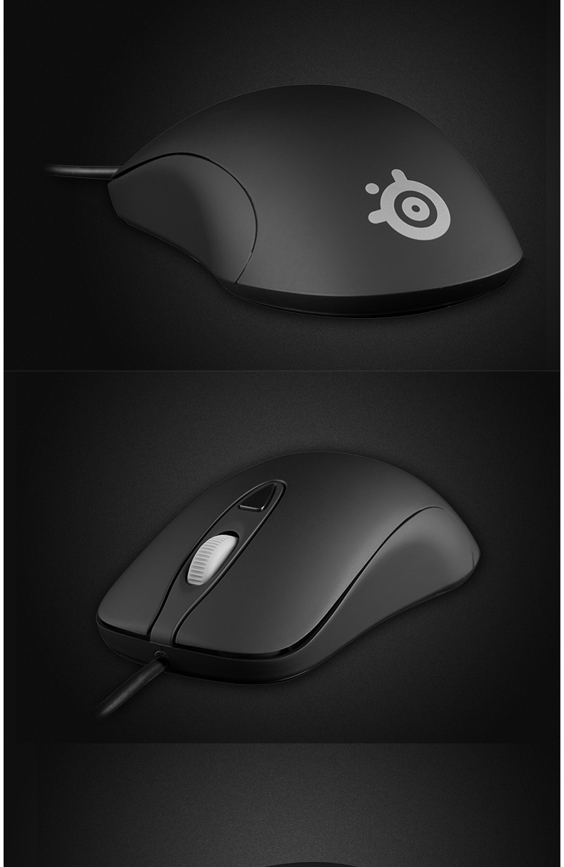 赛睿(steelseries)kinzu v3 绝地求生吃鸡利器 游戏鼠标 白色 有线